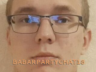 BABARPARTYCHAT18