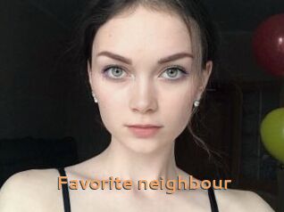 Favorite_neighbour