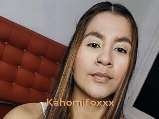Kahomifoxxx
