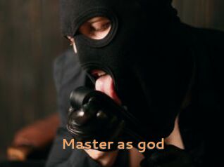 Master_as_god