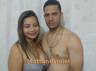 Mattandviolet