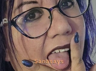 Sanasays