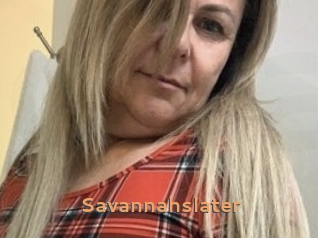 Savannahslater