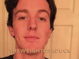 THEWEIGHTOFADUCK